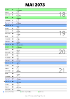 calendrier mai 2073 au format portrait pour prendre des notes
