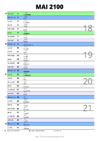 calendrier mai 2100 au format portrait pour prendre des notes