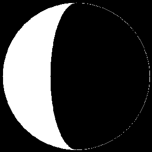 forme de la lune aujourd'hui